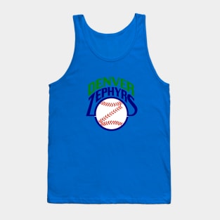 Classic Denver Zephyrs Baseball Tank Top